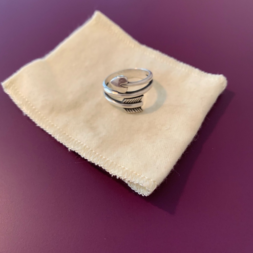 James Avery Arrow & Heart ring